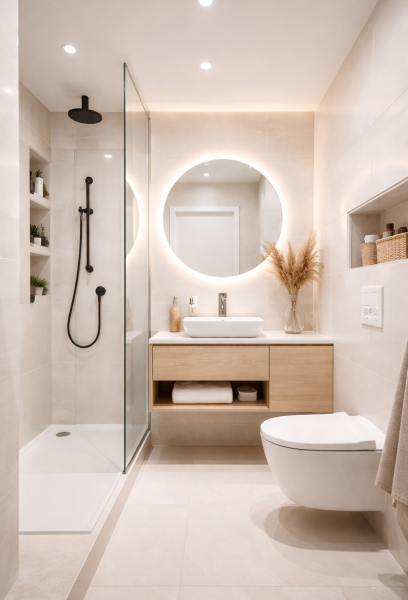 Идеи для маленькой ванной комнаты: как создать стильный дизайн