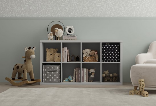 Стеллаж Фан‑2 (цвет Серый Камень)