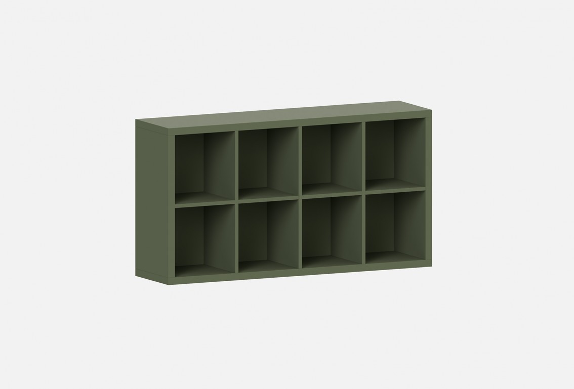 Стеллаж Фан‑7 (цвет Дымчатый Зеленый)