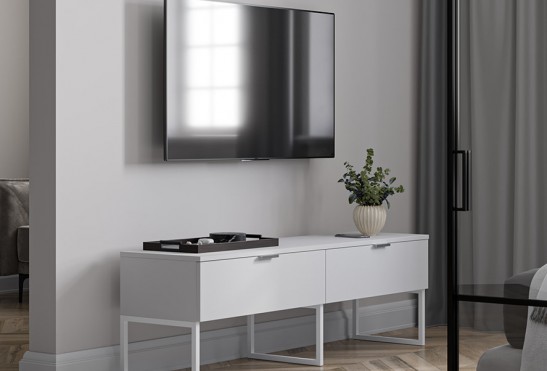 Тумба под ТВ Либерти‑4 (цвет Серый Камень)