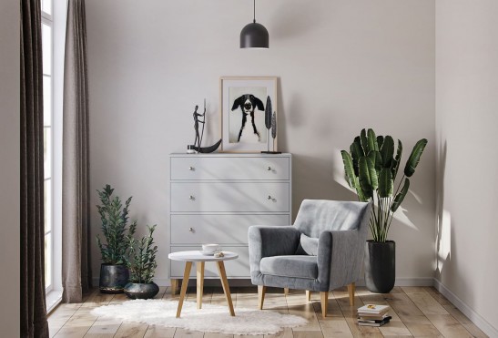Кресло Бриг‑1 (цвет Royal Velvet 19 Grey)