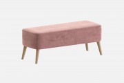 Пуф Лондон‑3 (цвет Royal Velvet 6 Dusty Rose)