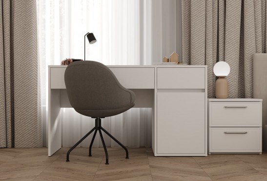 Стол письменный Комфорт‑1 (цвет Белый)