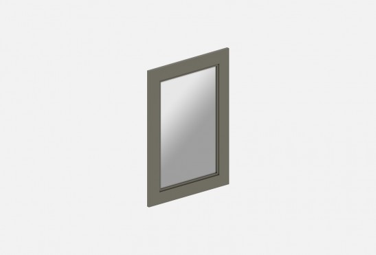 Зеркало Прованс (ширина 600 мм, цвет RAL 7003)