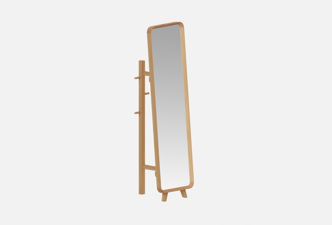 Зеркало‑вешалка Марта‑2 (цвет Натуральный)