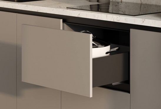 Кухня Прайм‑5‑1 (цвет Кофейный крем&nbsp;/ Пустынный) 