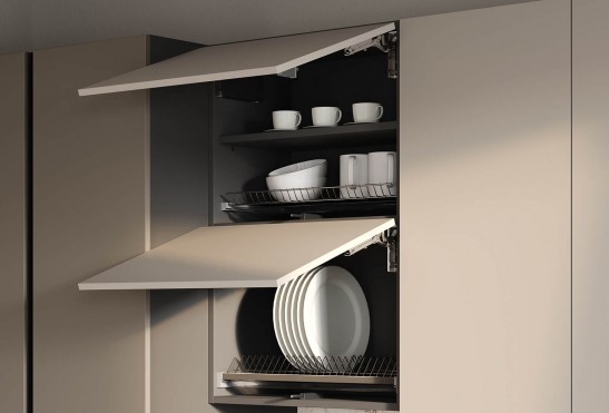 Кухня Прайм‑5‑1 (цвет Кофейный крем&nbsp;/ Пустынный) 