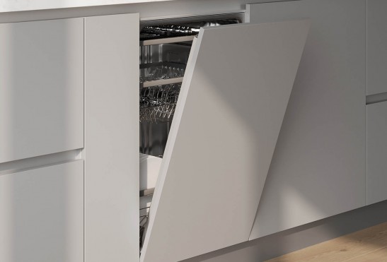 Кухня Прайм‑6‑1 (цвет Туманный&nbsp;/ Бетон) 