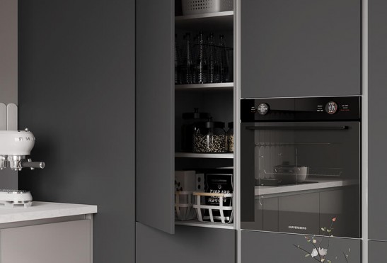 Кухня Прайм‑6‑1 (цвет Туманный&nbsp;/ Бетон) 