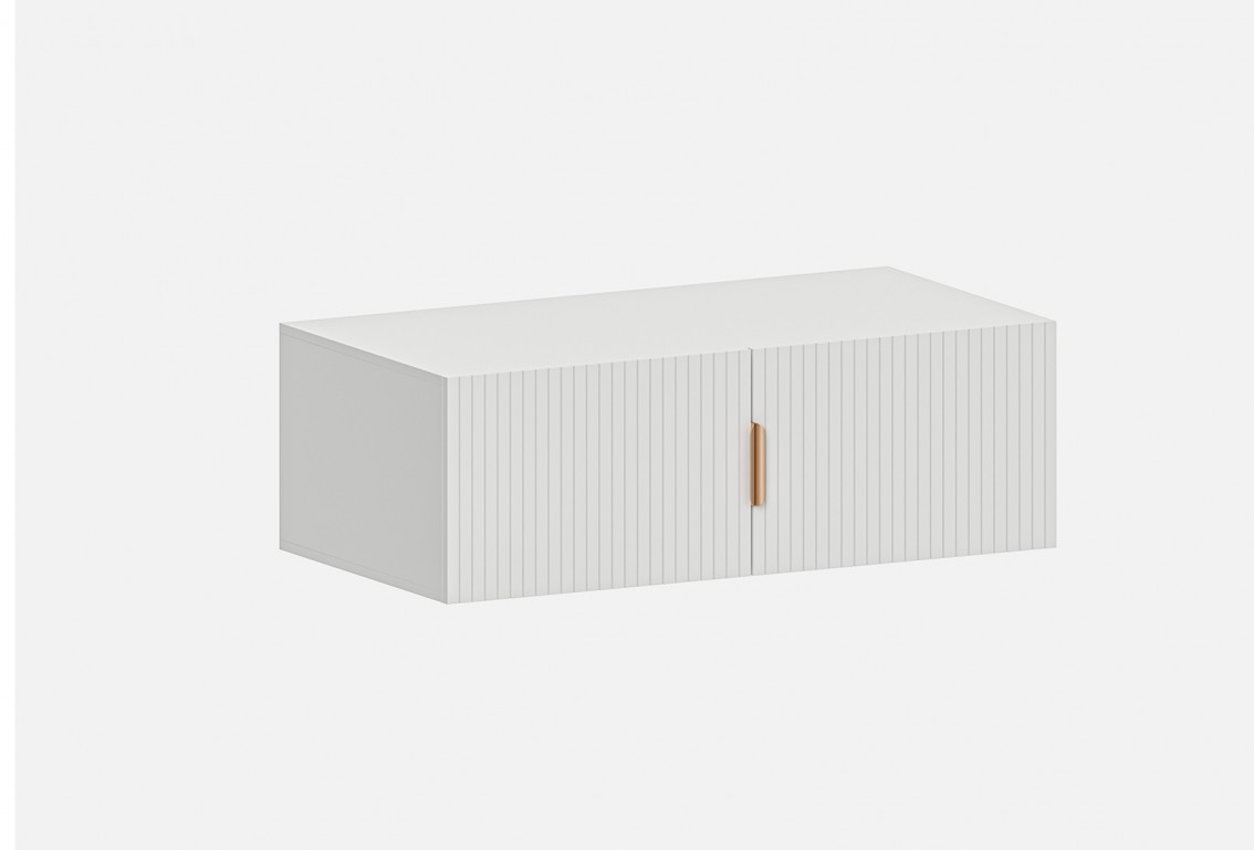 Антресоль Аврора‑А‑1200‑1 (цвет RAL 9003 / Белый, ширина 1200 мм)