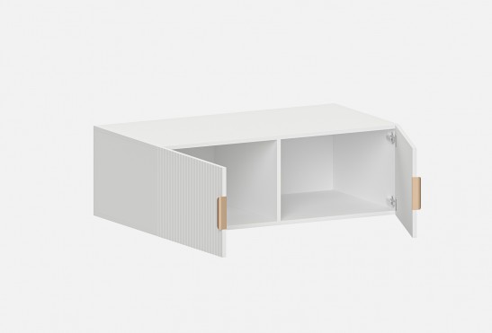 Антресоль Аврора‑А‑1200‑1 (цвет RAL 9003 / Белый, ширина 1200 мм)