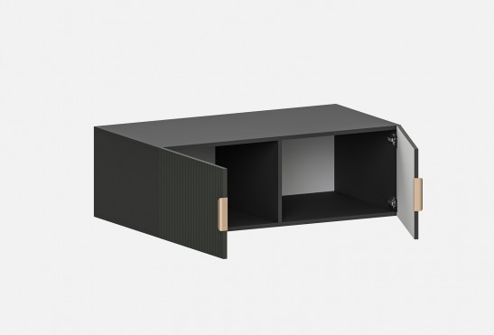 Антресоль Аврора‑А‑1200‑3 (цвет RAL 7022 / Антрацит, ширина 1200 мм)