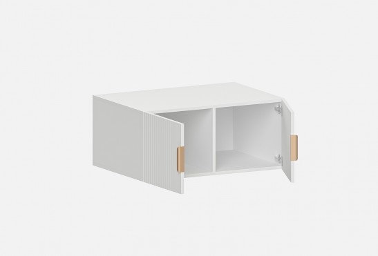 Антресоль Аврора‑А‑900‑1 (цвет RAL 9003 / Белый, ширина 900 мм)