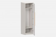 Шкаф Аврора‑600‑1‑7 (цвет RAL 7030 / Ярко‑серый, ширина 600 мм)