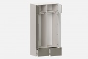 Шкаф Фабио‑1200‑6‑5 (цвет RAL 7030 / Ярко‑серый, ширина 1200 мм)