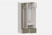 Шкаф Фабио‑1200‑7‑6 (цвет RAL 7033 / Ярко‑серый, ширина 1200 мм)