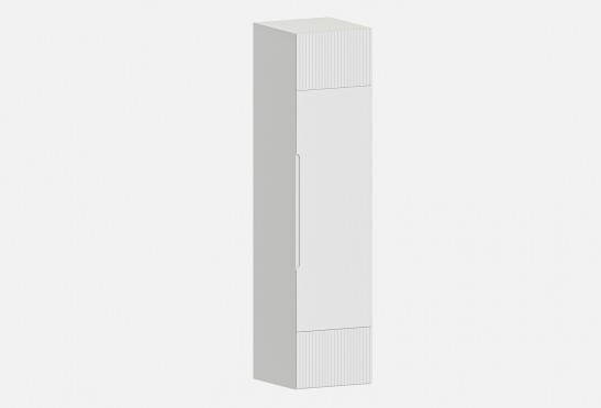 Шкаф Фабио‑600‑3‑1 (цвет RAL 9003 / Белый, ширина 600 мм)
