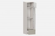 Шкаф Фабио‑600‑3‑4 (цвет RAL 7038 / Ярко‑серый, ширина 600 мм)