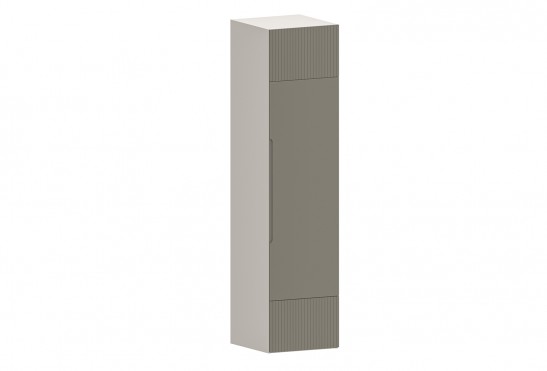 Шкаф Фабио‑600‑2‑5 (цвет RAL 7030 / Ярко‑серый, ширина 600 мм)