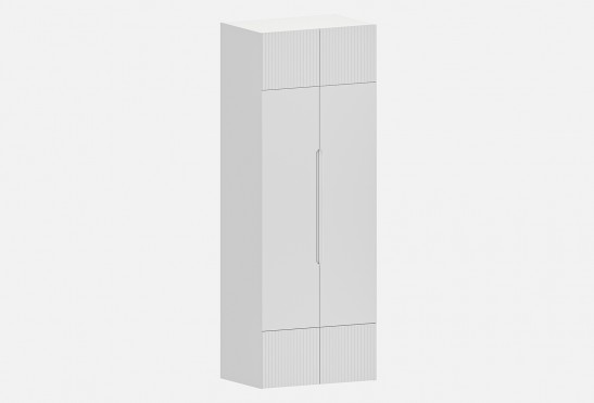 Шкаф Фабио‑900‑6‑1 (цвет RAL 9003 / Белый, ширина 900 мм)