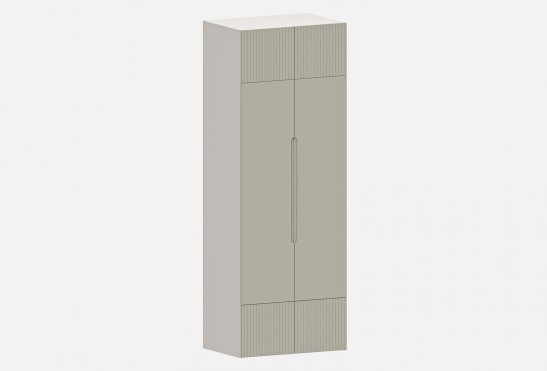 Шкаф Фабио‑900‑6‑4 (цвет RAL 7038 / Ярко‑серый, ширина 900 мм)
