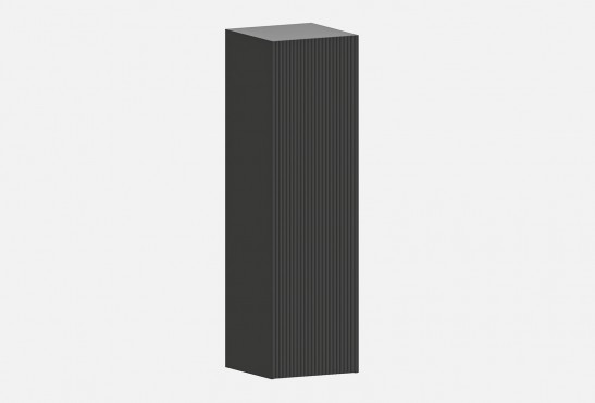 Шкаф Паола‑600‑3‑4 (цвет Антрацит / Маренго, ширина 600 мм)