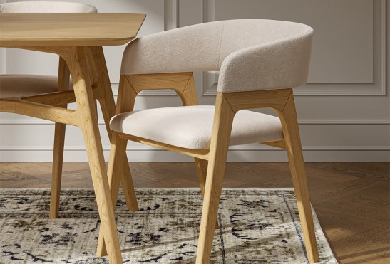 Стул Амбер (цвет 154 Natur&nbsp;/ Royal Velvet&nbsp;1)