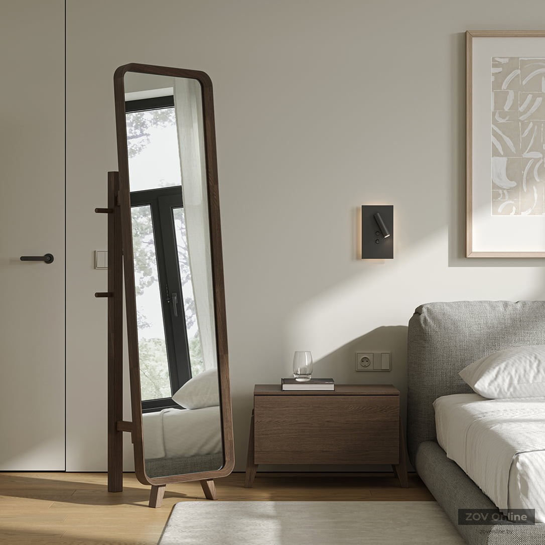 Зеркало‑вешалка Марта‑5 (массив дуба, цвет 187) (ЗОВ) - купить в Гродно ...