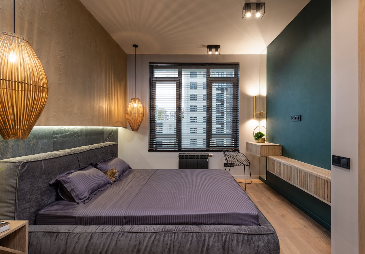 Освещение в спальне