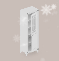 Шкафы-пеналы напольные